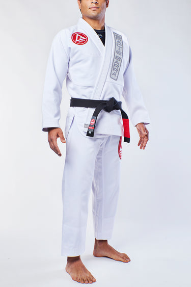 AtletaGB V3 Kimono - White - GB Wear Australia