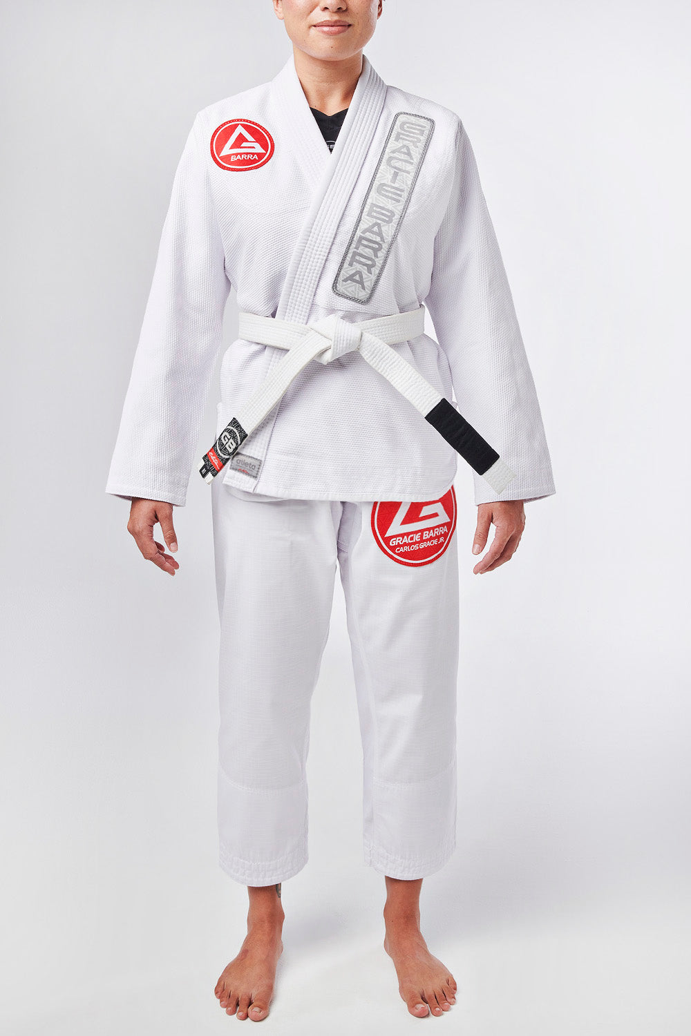 AtletaGB V3 Womens Kimono - White - GB Wear Australia