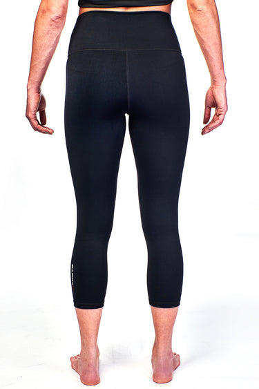 BARRA FIT Womens 3/4 Legging - Black - GB Wear Australia