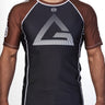Unisex Ranked Rashguard S/S - Brown - GB Wear Australia