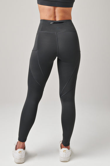 GB Elevate High-Waist Leggings - Grey - GB Wear Australia