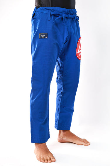 GB Fitted Gi Pants - Blue - GB Wear Australia