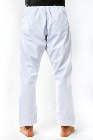 GB Fitted Gi Pants - White - GB Wear Australia