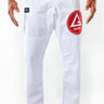 GB Fitted Gi Pants - White - GB Wear Australia
