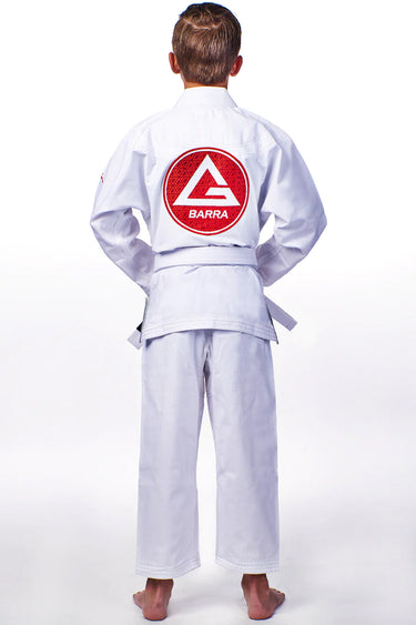 GBK Lite Ripstop Kimono w/ Belt - White - GB Wear Australia
