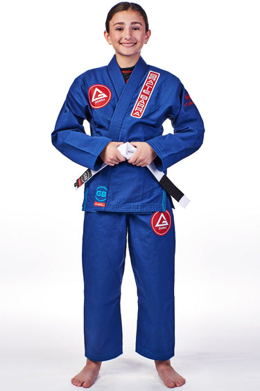 GBK Lite Ripstop Kimono w/ Belt - Blue - GB Wear Australia