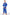 GBK Lite Ripstop Kimono w/ Belt - Blue - GB Wear Australia