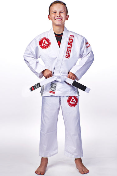 GBK Lite Ripstop Kimono w/ Belt - White - GB Wear Australia