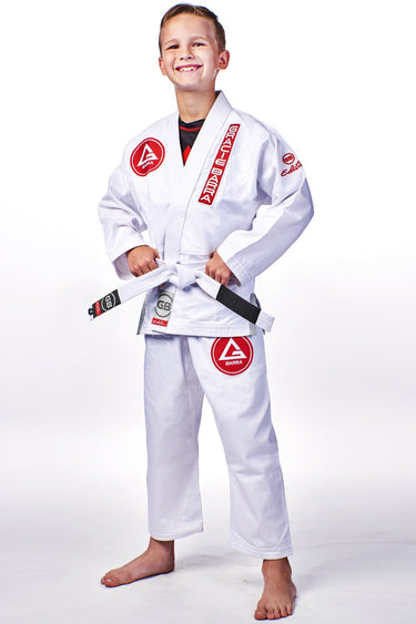 GBK Lite Ripstop Kimono w/ Belt - White - GB Wear Australia