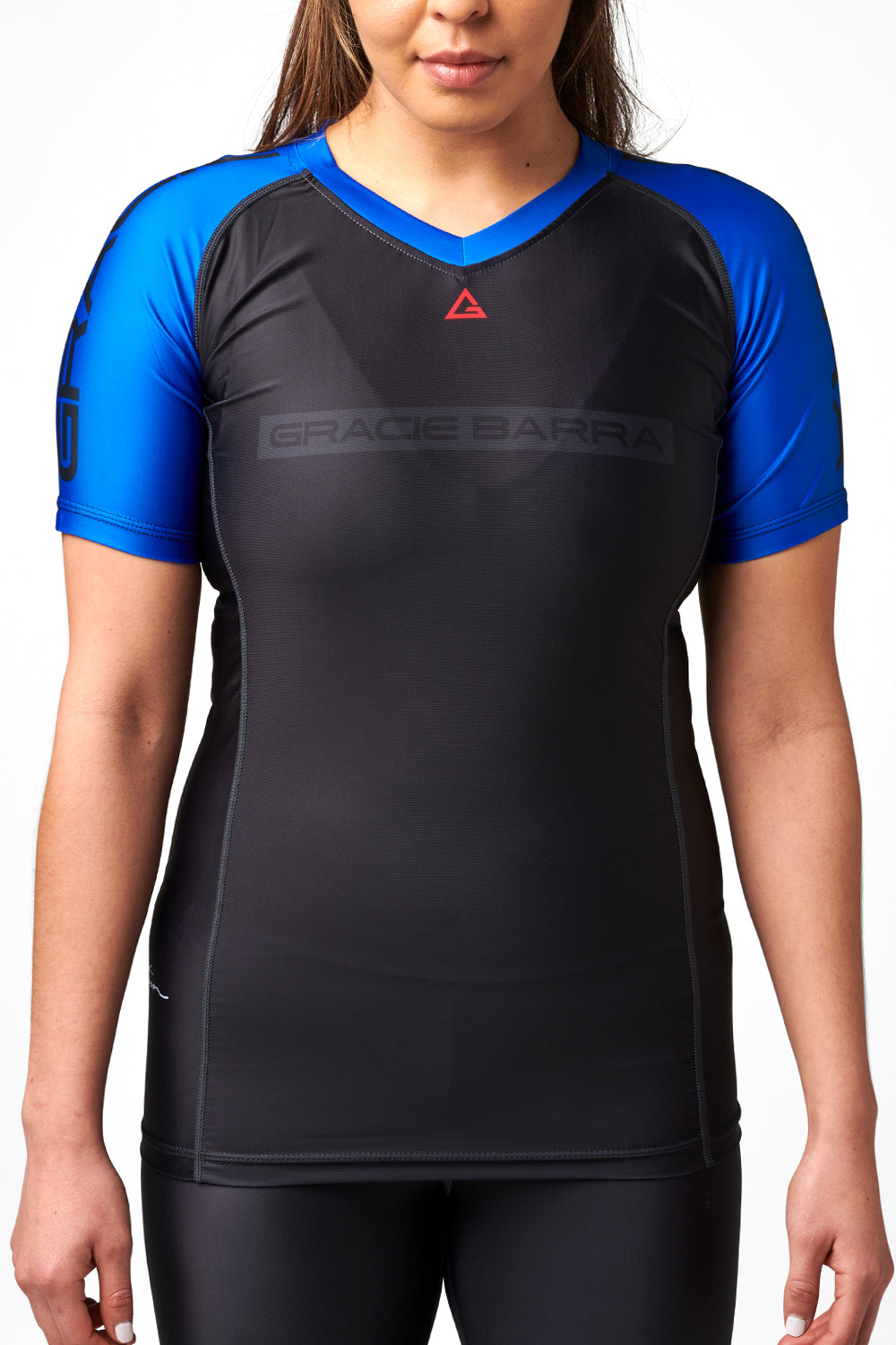 GB Edition S/S Womens Ranked Rashguard - Blue - GB Wear Australia