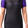 GB Edition S/S Womens Ranked Rashguard - Purple - GB Wear Australia