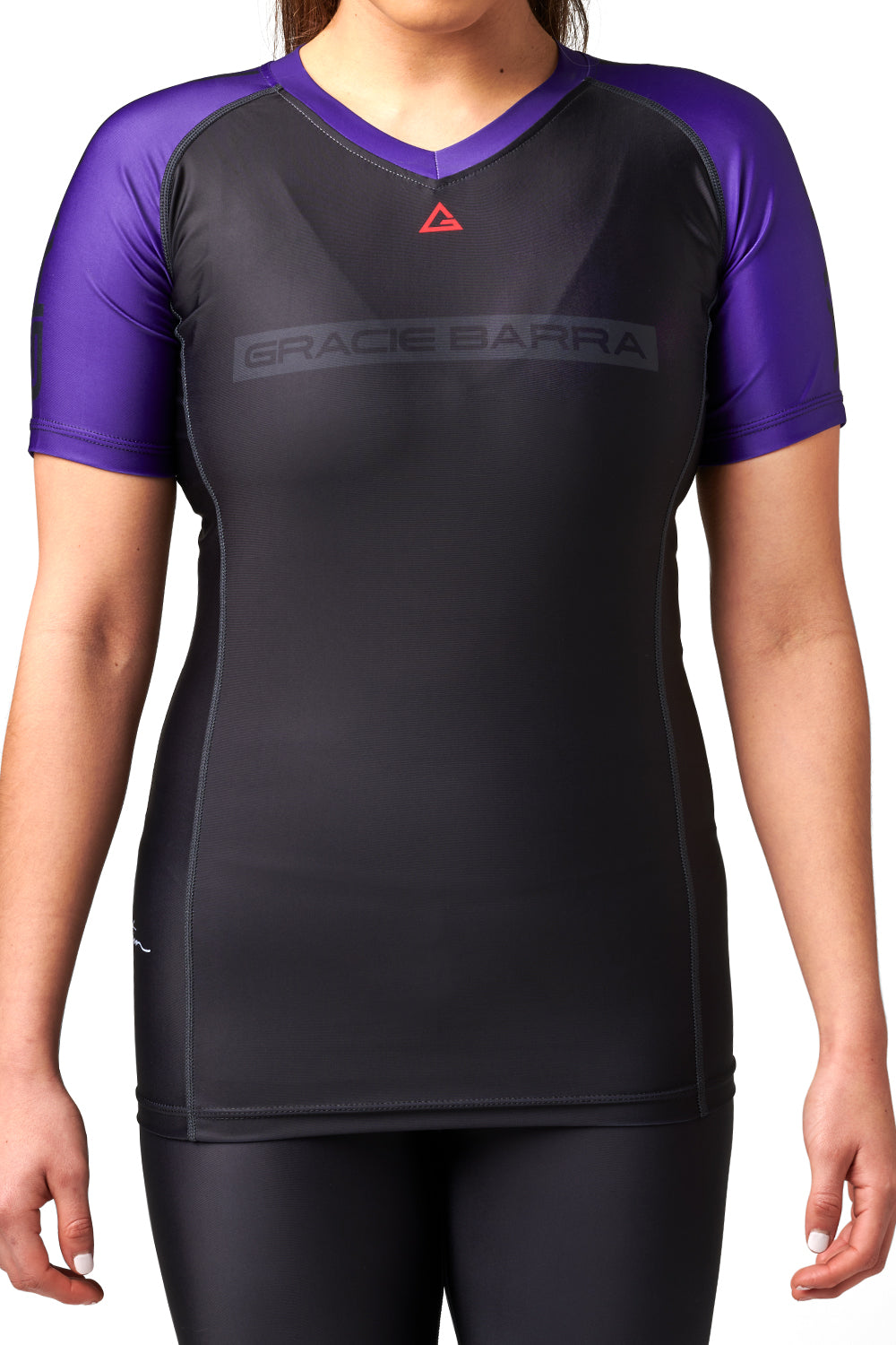 GB Edition S/S Womens Ranked Rashguard - Purple - GB Wear Australia