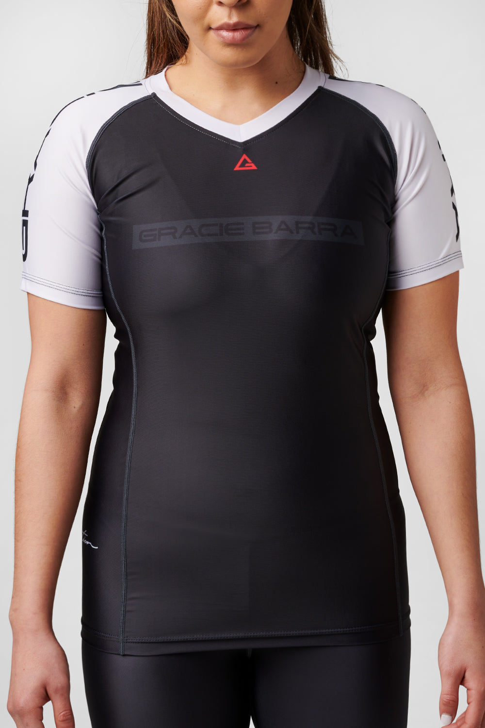 GB Edition S/S Womens Ranked Rashguard - White - GB Wear Australia