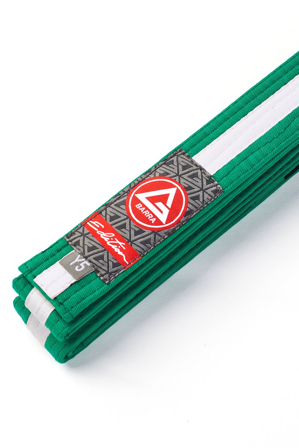 GB Edition Youth Belt - Green/White - GB Wear Australia