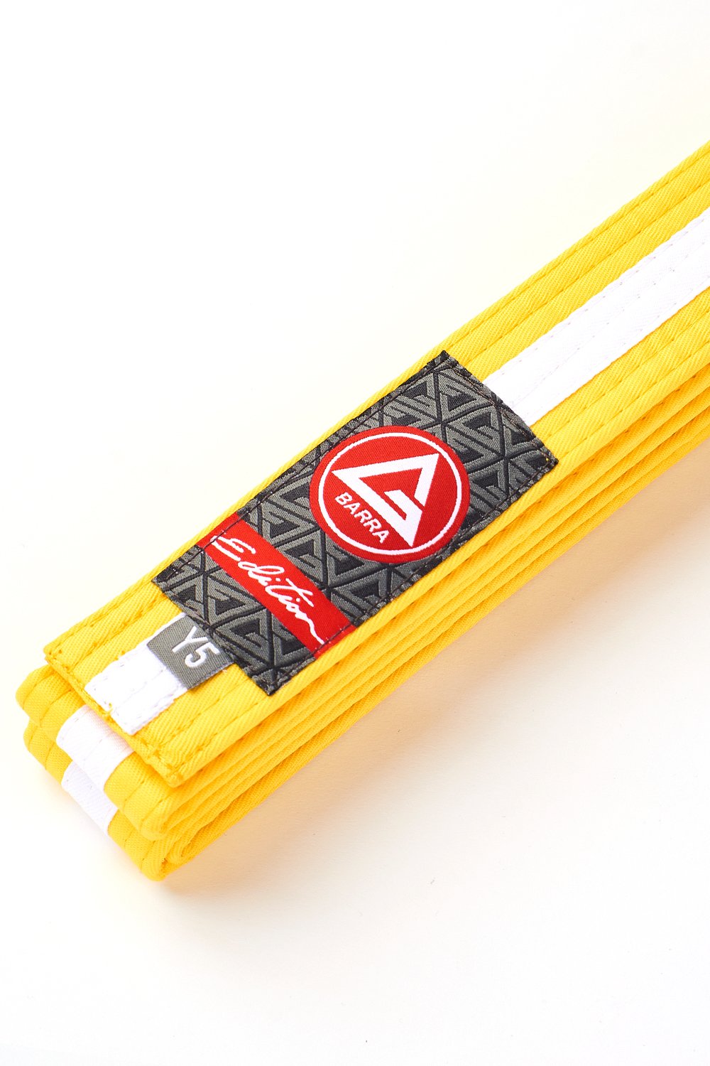 GB Edition Youth Belt - Yellow/White - GB Wear Australia