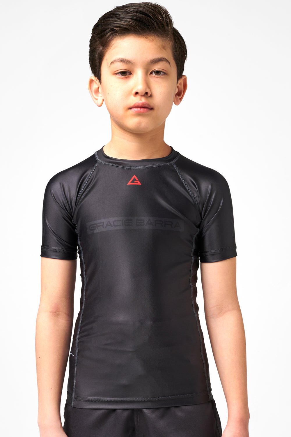 GB Edition S/S Youth Training Rashguard - Black - GB Wear Australia