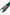 GB Kids Belt - Green/ Black Stripe - GB Wear Australia